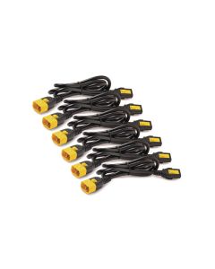 APC Zubehörset AP8702S-WW Netzkabelset Verriegelbar C13 C14 0.6m
