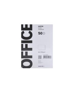 Office Blankokarte A6 200 g/m²