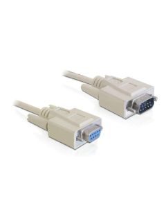 Delock Verlängerungskabel RS-232 DB9 - RS-232 DB9 (m-f) 3 m