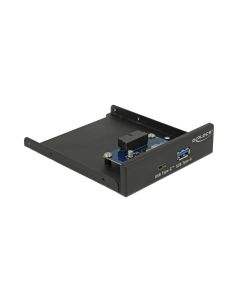 Delock Front Panel USB Type-C USB Typ-A 5 Gbps 3.5″ Schacht