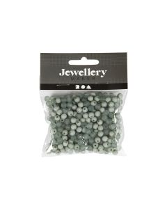 Creativ Company Kunststoffperlen 6 mm, Mint, 150 Stk.