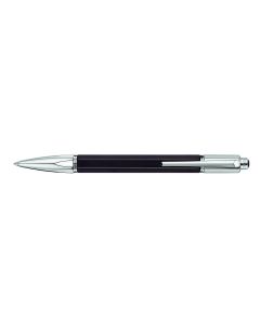 Caran d'Ache Kugelschreiber Varius Ebony Medium (M), Schwarz