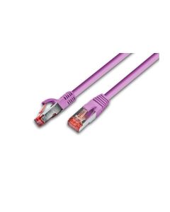 Wirewin Patchkabel RJ-45 - RJ-45, Cat 6, S/FTP, 10 m, Pink