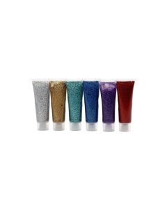 Eulenspiegel Schminkfarbe Glitzer 6 x 18 ml