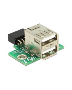 Delock USB 2.0 Adapter USB-A Buchse – USB-Pinheader gerade