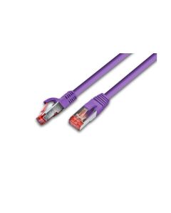 Wirewin Patchkabel RJ-45 - RJ-45, Cat 6A, S/FTP, 15 m, Violett