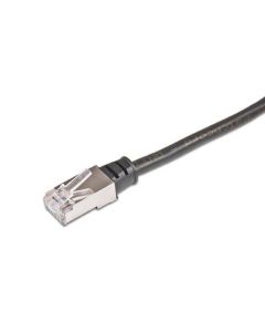 Wirewin Patchkabel RJ-45 - RJ-45, Cat 5e, F/UTP, 10 m, Schwarz