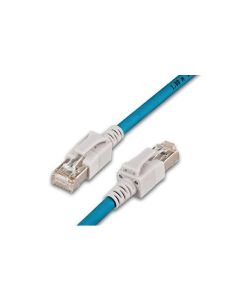Wirewin Patchkabel RJ-45 - RJ-45, Cat 6A, S/FTP, 2 m, Blau