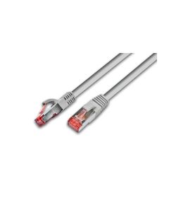 Wirewin Patchkabel RJ-45 - RJ-45, Cat 6A, S/FTP, 5 m, Grau