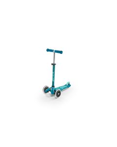 Micro Mobility Kickboard Mini Micro Deluxe  Aqua (LED)