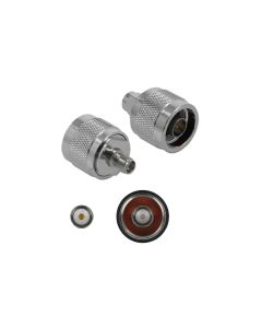 Delock Antennenadapter 10 GHz, N-Type Stecker (m) - SMA Buchse (f)
