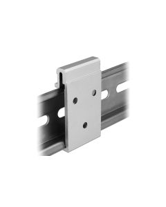 Delock Montageset Aluminium Clip 27 mm  für Hutschiene