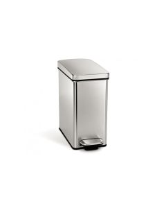 Simplehuman Treteimer CW1898CB 10 Liter, Silber