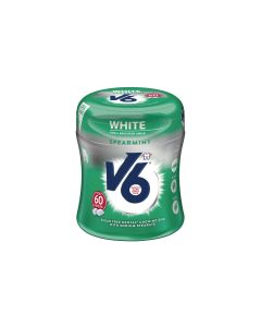 V6 Kaugummi White Spearmint 87 g