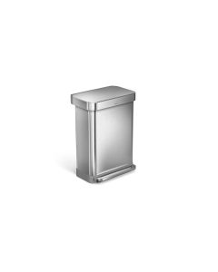 Simplehuman Treteimer CW2024 45 Liter, Silber