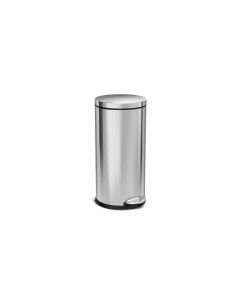 Simplehuman Treteimer CW1810 30 Liter, Silber