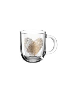 Leonardo Kaffeetasse Emozione – Fingerabdruck 400 ml, 1 Stück