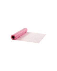 Creativ Company Tischläufer Netz 30 cm x 10 m, Rosa