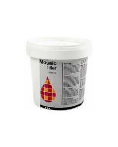 Creativ Company Fugenmasse für Mosaik 1000 ml Füller, Weiss