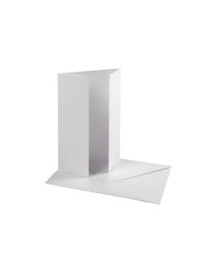 Creativ Company Blankokarte 10.5 x 15 cm Crème, 10er Set