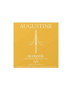 Augustine Gitarrensaiten Light Phosphor 12-53 – Bronze