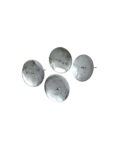 Creativ Company Adventskerzen Halter Ø 7 cm 4 Stück, Silber