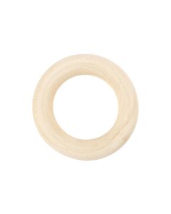 Creativ Company Holzkleinteile Ø 3.5 cm Holzring, 8 Stück