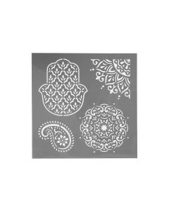 Creativ Company Schablone 30.5 x 30.5 cm Ethno