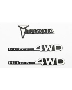 RC4WD Aufkleber Toyota Hilux Emblem Set