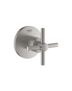 GROHE Ventiloberteil Atrio M24x1 Supersteel Kreuzgriff