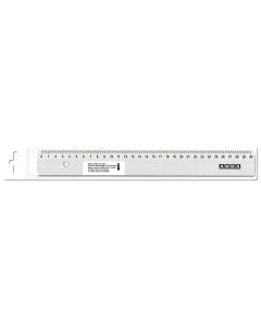Arda Lineal Alu Profil 30 cm, mit Schneidekante
