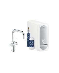 GROHE Küchenarmatur Blue Home U-Auslauf, Starter Kit, Chrom