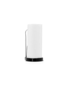 Brabantia Küchenrollenhalter Schwarz/Silber