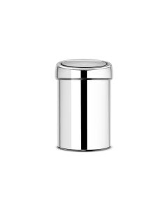 Brabantia Toucheimer Touch Bin 3 l, Brilliant Steel