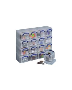 Really Useful Box Schubladenbox Set 0.14 l Transparent