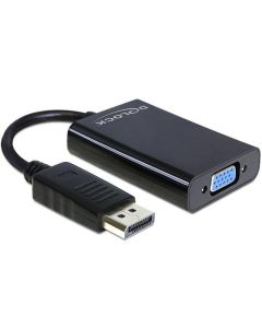 Delock Adapterkabel DP - VGA Schwarz