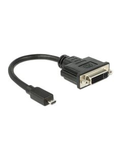 Delock Adapterkabel Micro-HDMI – DVI-I Schwarz