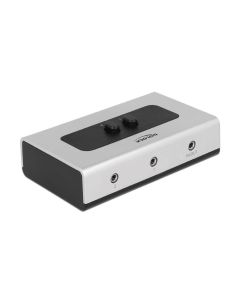 Delock Switchbox 2 Port 3.5mm Klinke, manuel