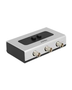 Delock Switchbox BNC, 2 Port
