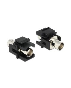 Delock Keystone-Modul BNC Schwarz