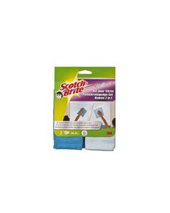 Scotch-Brite Fensterreinigungstuch Scotch-Brite Mikrofaser Set, 2 Stück