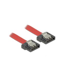 Delock SATA3-Kabel rot, Clip, flexibel, 20 cm
