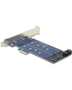 Delock Host Bus Adapter Controller PCI-Ex1 - M.2, 2Port