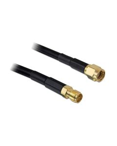 Delock Antennenkabel RP-SMA zu RP-SMA, 10 m