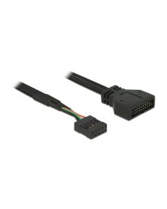 Delock USB3.0 Pinheaderkabel 45 cm intern