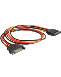 Delock Stromverlängerungskabel SATA 50 cm