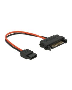 Delock Stromkabel Slim-SATA – SATA 10 cm