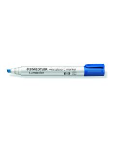 Staedtler Whiteboard-Marker Lumocolor 351 Blau, Keilspitze