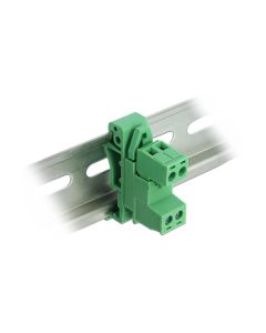 Delock Terminalblock 2 Pin, 5.08 mm Rastermass gewinkelt