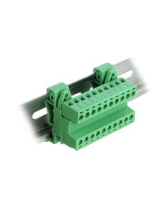 Delock Terminalblock 10 Pin, 5.08 mm Rastermass gewinkelt